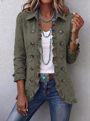 Army green embroidery