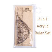 Acrylic ruler