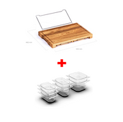 Cutting board+10pcs boxes