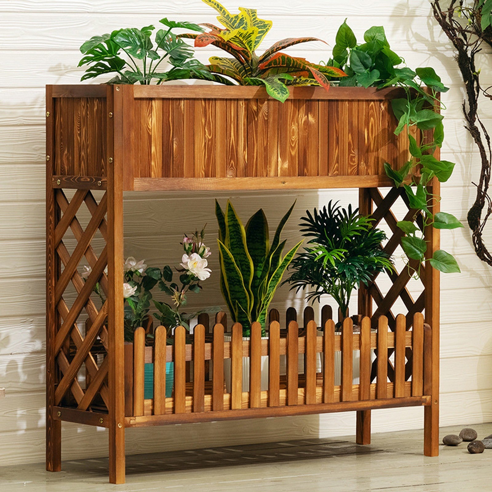Sesni Mart - Plant Rack Patio Furniture